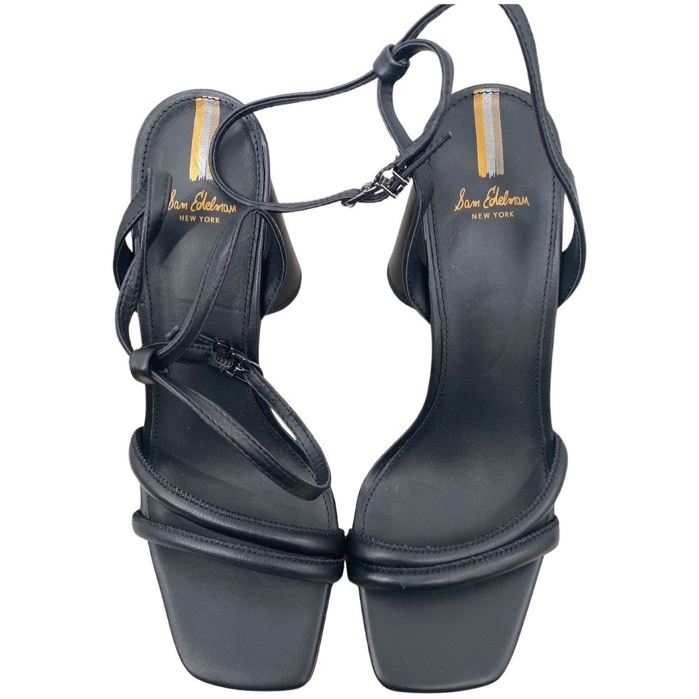 Sam Edelman KIA BLOCK HEEL SANDAL in Black Size 8.5 NEW - Picture 8 of 14
